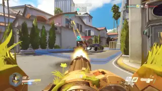 [Overwatch] Bastion - Brawl - Arcade Mode - Hollywood