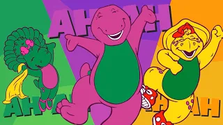 Barney Canciones | Si las gotas de lluvia ☔️ | Animación