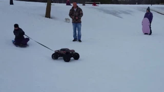 Traxxas Xmaxx 8s upgrade pulls kids