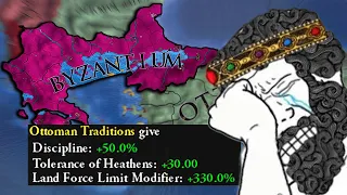 EU4 Byzantium But It's 10x STRONGER OTTOMANS