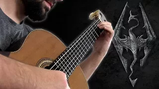 THE ELDER SCROLLS V: SKYRIM - Far Horizons Classical Guitar Cover (BeyondTheGuitar)