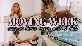 MOVING VLOG | DAY IN THE LIFE OF A MOM WITH A BABY 2022  DAY IN THE LIFE OF A SAHM WITH 3 KIDS