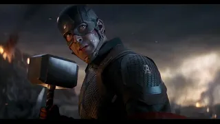 Avengers: Endgame (3/7) - Cap & Thor vs. Thanos - Final Battle Scene (1080p)