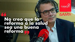 ENTREVISTA Alejandro Gaviria: críticas a reforma a la Salud, salida del Gobierno y mensaje a Corcho