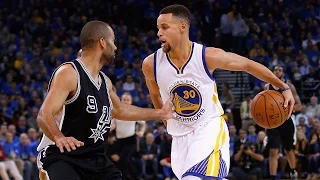 Warriors vs. Spurs - Stephen Curry Highlights