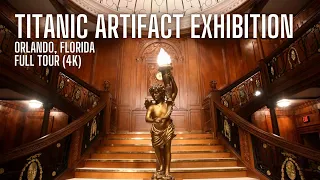 Titanic Artifact Exhibition Orlando Full Tour (4K) | #titanic #trending #viral #travel