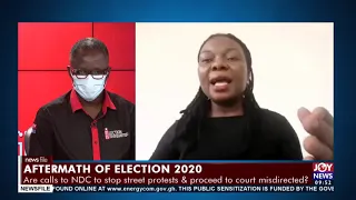 Election 2020: Are calls to NDC to stop street protests & proceed to court misdirected? (26-12-20)