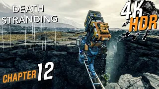 [4K HDR] Death Stranding (Hard / 100% / Exploration). Walkthrough part 12 - Episode 3: City Ruins