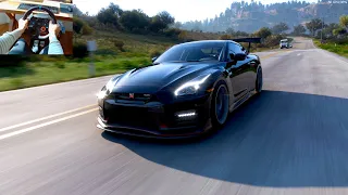 Nissan GTR Nismo - Forza Horizon 5 | Logitech G29 Gameplay