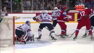 МЧМ по хоккею 2016 Россия - США 1/2 финала 2:1 (голы)