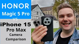 Magic 5 Pro vs iPhone 15 Pro Max - Camera Comparison