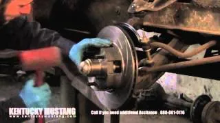 Drum to Disc Brake Conversion from Kentucky Mustang