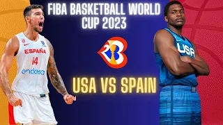 USA vs Spain Full Game Highlights - 2023 FIBA World Cup | August 13, 2023