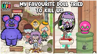 My Favourite Doll Tried To Kill Us 🧟‍♀️💔| Story | Toca Life Story 🌎