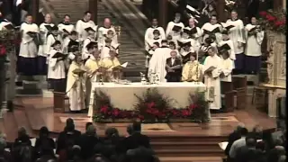 Christmas Eve at Washington National Cathedral - Hymn Joy to the World