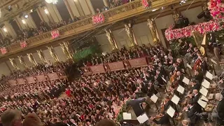 Wiener Philharmoniker Silvesterkonzert 31/12/2023 Marcia di Radetzky