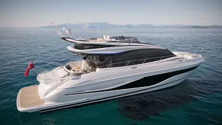 Princess S65 Animation | 65 foot S Class Sportbridge yacht