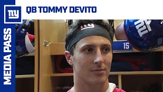 Tommy DeVito: ‘Make the most of every opportunity’ | New York Giants