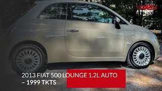 Win This 2013 FIAT 500 Lounge 1 2L Auto