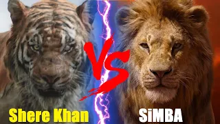 SHERE KHAN VS SiMBA - Shere Khan VS Simba Who Would Win