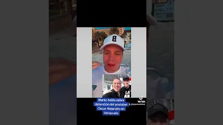 Marko habla sobre detención del youtuber Óscar Alejandro en Venezuela