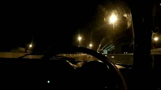 Alfa Romeo 1750 GTV night drive (great sound)