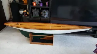 J BOAT WEETAMOE MODIFICATIONS J CLASS RC SAILBOAT PART 1