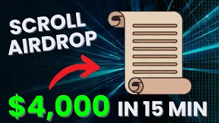 Do This NOW to Get the Scroll Token Airdrop! (Before it's TOO LATE)