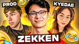 WE HAVE THE DUMBEST 5 STACK EVER 😂 ft Kyedae & PROD | SEN zekken