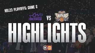 NBL23 highlights: Playoff Semi-Final game two Sydney Kings vs Cairns Taipans