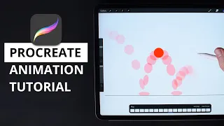 Procreate Animation Tutorial for Beginners - Bouncing Ball