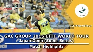 Japan Open 2015 Highlights: DING Ning vs ITO Mima (R 16)