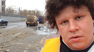 Как посыпают дороги в Москве (Пародия saltbae) (#ЕвгенийКулик)