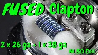 Fused Clapton Coil -  Truly simple Fused Clapton coil - GEORGE MPEKOS
