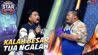 DARTO KALAH BESAR, SUDAH TUA NGALAH | ESPORTS STAR INDONESIA S3 GTV 2022