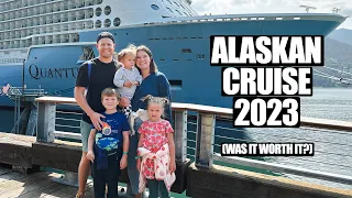 Was It Worth It?? Family Cruise to Alaska 2023!! 🚢 (Cruising with kids on RC Quantum of the Seas)