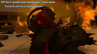 RIP Dark Speakerman and Plunger Cameraman  -Mary on a Cross edit- (Song by Ghost)