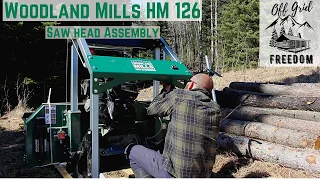 Woodland Mills HM 126 Saw Head Assembly at the Off Grid Cabin