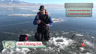 Rainbow Trout Ice Fishing Gear & Tactics -Tailored Tackle Ice Fishing Tips