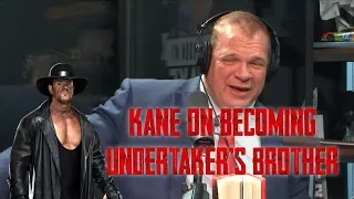 WWE Legend Kane Breaks Down The Pressure Of Becoming The Undertaker's Brother