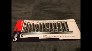 GENIUS 3/8 Drive Deep Socket Set