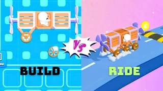 Ride master level 3 & 4|🙀🔥|Buid the car|😱❤#videogames#gameplay