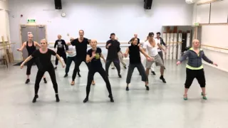 Crazy for You   Tap warm up