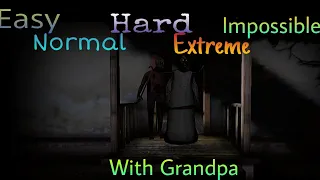 Granny Buttery's Mod Pack in All Difficulties With Grandpa Without Using Vase