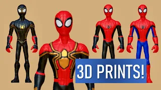 3D PRINTING SPIDER-MAN NO WAY HOME FIGURES