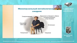 Лечение женщин с климактерическим синдромом | М.Ю. Сергеева-Кондраченко