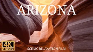 ARIZONA 4K Scenic Relaxation Film with Calm & Relaxing Music | Grand Canyon National Park