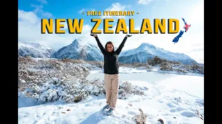 The best ROADTRIP itinerary in NEW ZEALAND - FREE Gift