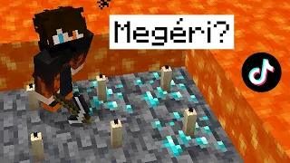 Leteszteltem 10+ Tiktokos Minecraft Lifehacket! 13.rész