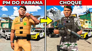 COMANDANDO A POLICIA DO PARANA no GTA 5!!